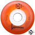 Luminous Wheels - Orange 80mm 85a - Face - LUWLLU8085OR