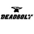 DeadBolt Logo Black White inc Anvil