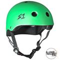S1 LIFER Helmet - Matt Kelly Green - Angled - SHLIMKG