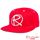 Rampworx SnapBacks LE97_1 - Red Red Red - Angled - RXSBRW25
