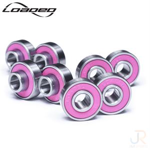 LOADED JEHU BEARINGS ABEC 5 (Set of 8) PACKED inc SPACERS