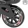FR Skates - FR THREE 310 - Black - Wheel Detail - FRSKFR3310BK