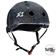 S1 Mini LIFER Helmet - Black Gloss Glitter - Angled - SHMLIBGG