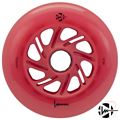 LUMINOUS LED INLINE WHEEL - RED/RED - 110mm/85a (Unit)