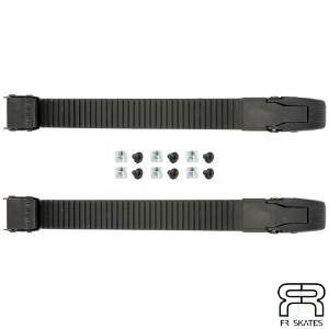 FR - SAFETY TOP BUCKLES - BLACK - 180mm (Pair)