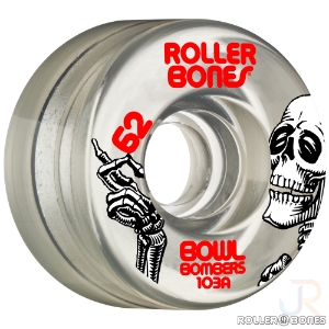 ROLLERBONES - BOWL BOMBERS CLEAR (8) - 62mm/103a