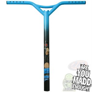 MGP Lethal OS Bat Wing scooter bars - Sky Blue 202-554