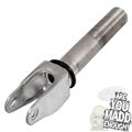 MGP Threaded Scooter Fork Silver 201-953