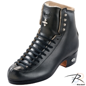 Riedell 336 TRIBUTE Skate Boots - Black - Medium Width