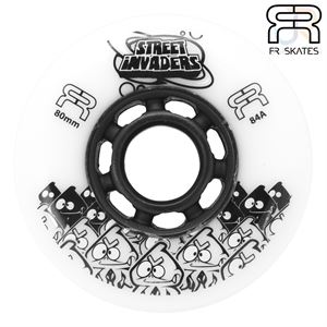 FR - Street Invaders II - White - 80mm 84a - FRWLSI8084WH
