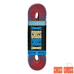 CRISS CROSS X DERBY LACES - TRIO - BLUE/RED/WHT - 90"