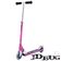 JD Bug Classic Street Scooter 120 - Pastel Pink Angled - JDMS124