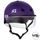 S1 LIFER Helmet inc Visor - Matt Purple - Angled - SHLIVMPU