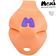 MOXI Beach Bunny Toe Caps - Peach - Front - MOX123159
