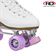 Roller Derby Stratos High Top - White - Top Stop - RDP225W