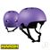 Harsh PRO EPS Helmet - Matt Purple - Front & Rear 204-237