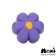 Moxi Brake Petals - Violet FMN - Front - MOX123659