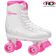 Roller Derby Roller Star 350 - White Pink - Angled - RDU324G