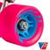 Riedell Dart Ombre - Blue Pink - Wheel Detail 2