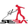 SEBA Logo inc Seb Black Red on White
