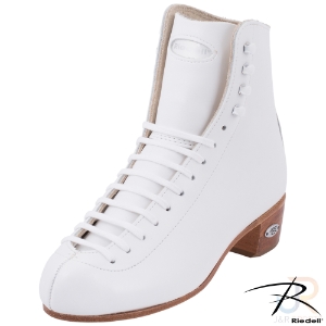 Riedell 220 RETRO Skate Boots - White - Wide