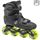 FR Skates - SL 80 - Black - Angled - FRSKSL80BK