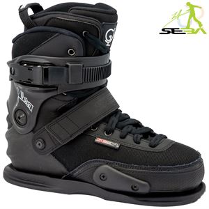 Seba CJ2 Prime Boot - Black - Angled View - SSK-BCJ2-BKLL