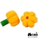 Moxi Brake Petals - Yellow Daisy - Pair - MOX123662