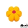 Moxi Brake Petals - Yellow Daisy - Front - MOX123662