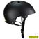 Harsh ABS Helmet - Matt Black - Side View - HA207-201