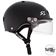 S1 LIFER Helmet inc Visor - Black Gloss - Side View - SHLIVBG