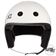 S1 RETRO Helmet - White Gloss - Front View - SHRLIWG