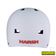 Harsh ABS Helmet - White - Rear Profile - HA207-207