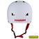 Harsh ABS Helmet - White - Rear View - HA207-207