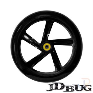 JD Bug Street 200mm Scooter Wheel - Black - JD200-6101BK