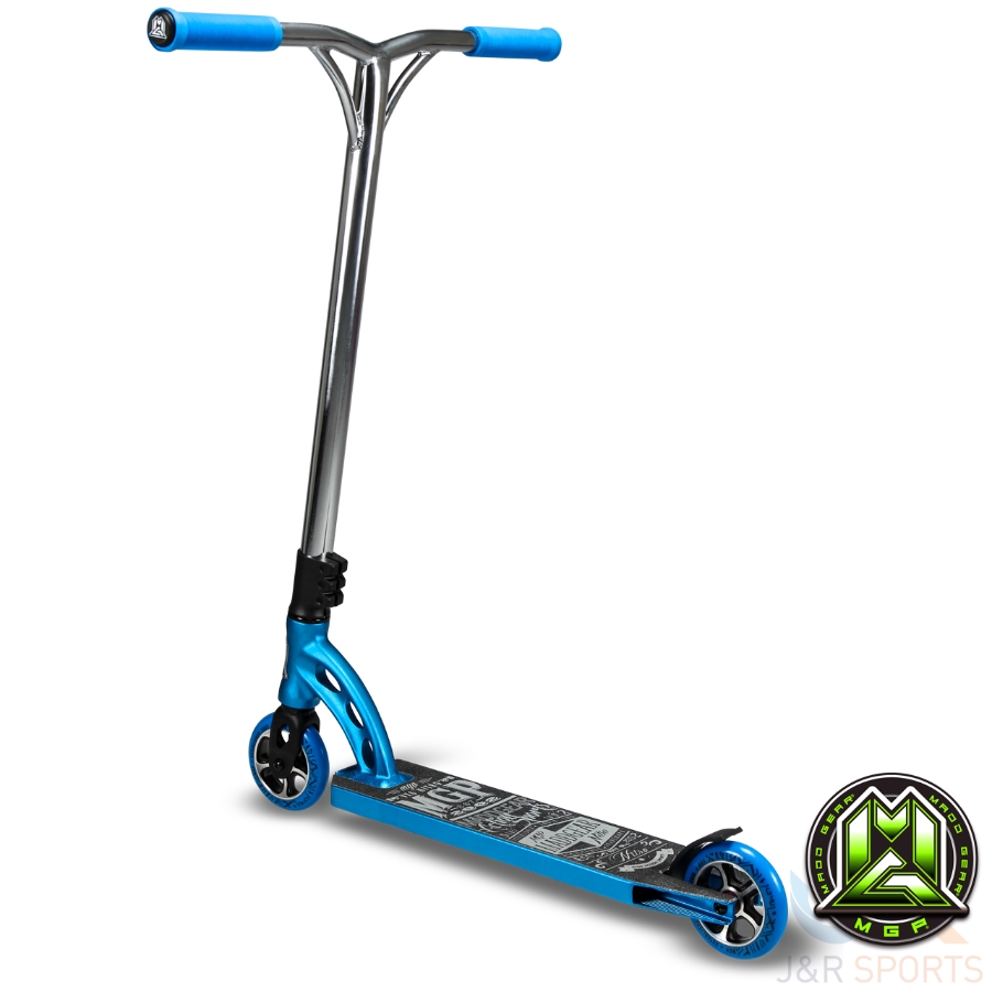 Condición previa Invalidez parcialidad VX6 Team Edition Electric Blue/Chrome Scooter from MGP distributed by J & R  Sports - J and R Sports