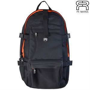 FR Backpack - Slim - Black Orange - Front View - FRBGBPSLBKO