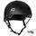 S1 LIFER Helmet - Matt Black inc Black Strap - Angled - SHLIMBK