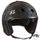 S1 RETRO Helmet - Black Glitter - Angled - SHRLIBGG
