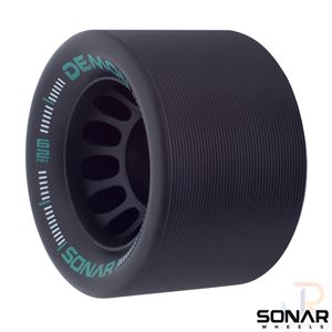 SONAR WHEELS (4) DEMON EDM - BLACK 62mm/95a