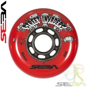Seba Street Invader Wheels Red