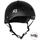 S1 MEGA LIFER Helmet - Matt Black - Angled - SHMELIMBK