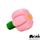 Moxi Brake Petals - Pink Carnation - Angled - MOX123660