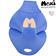 MOXI Beach Bunny Toe Caps - Periwinkle - Front - MOX123160