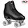 Roller Derby Stratos High Top - Black - Angled - RDP225M