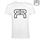 FR Skates - Classic Logo T Shirt - White - Front - FRWRTSCLAWH