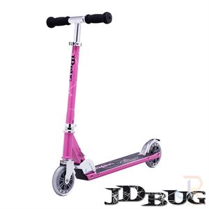 JD Bug Classic Street Scooter 120 - Pastel Pink Angled Low - JDMS124