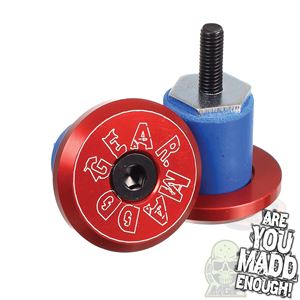 MGP Alloy Bar Ends - Red 202-496